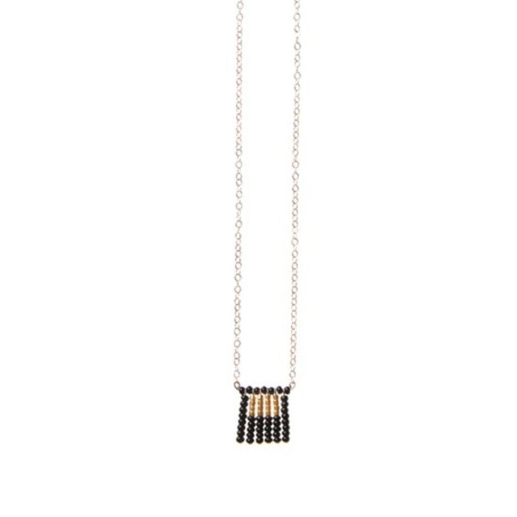 Nzuri Tassel Block Necklace