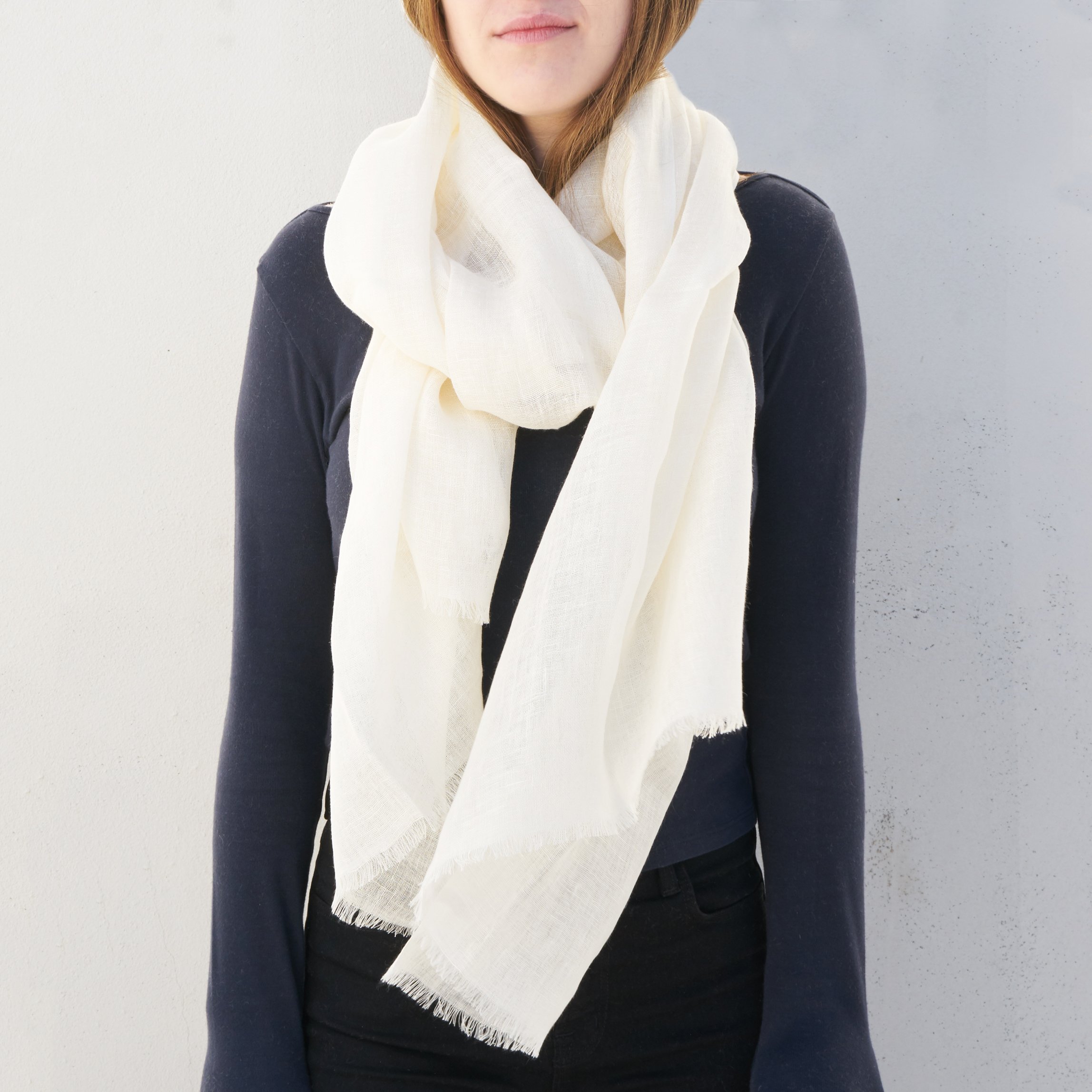 Lightweight Linen Scarf