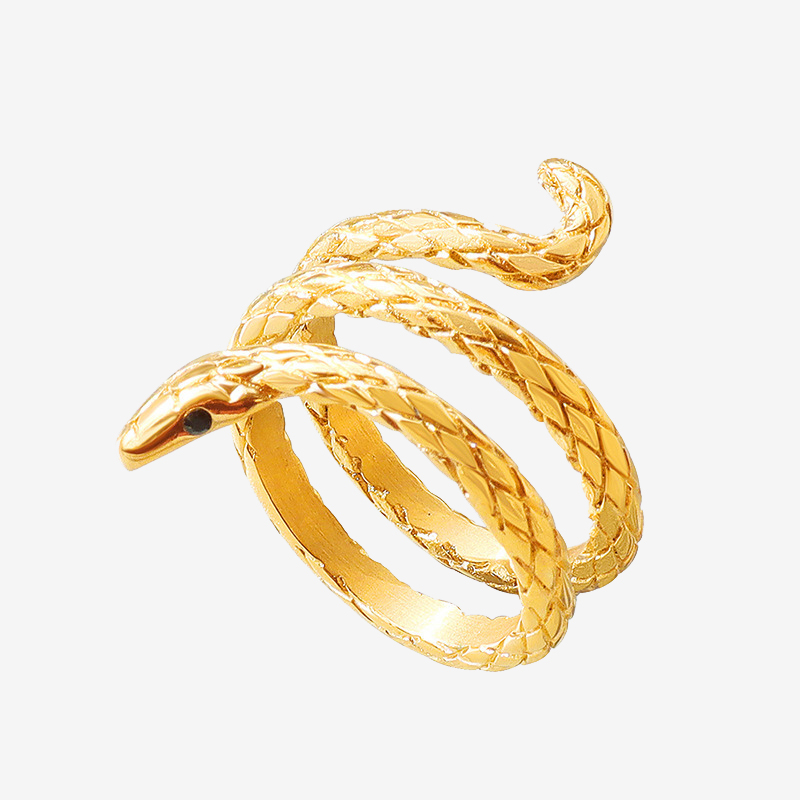 Serpentine Surrounding Ring