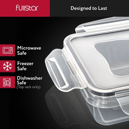 50-piece BPA-Free Food storage Containers Set with Lids