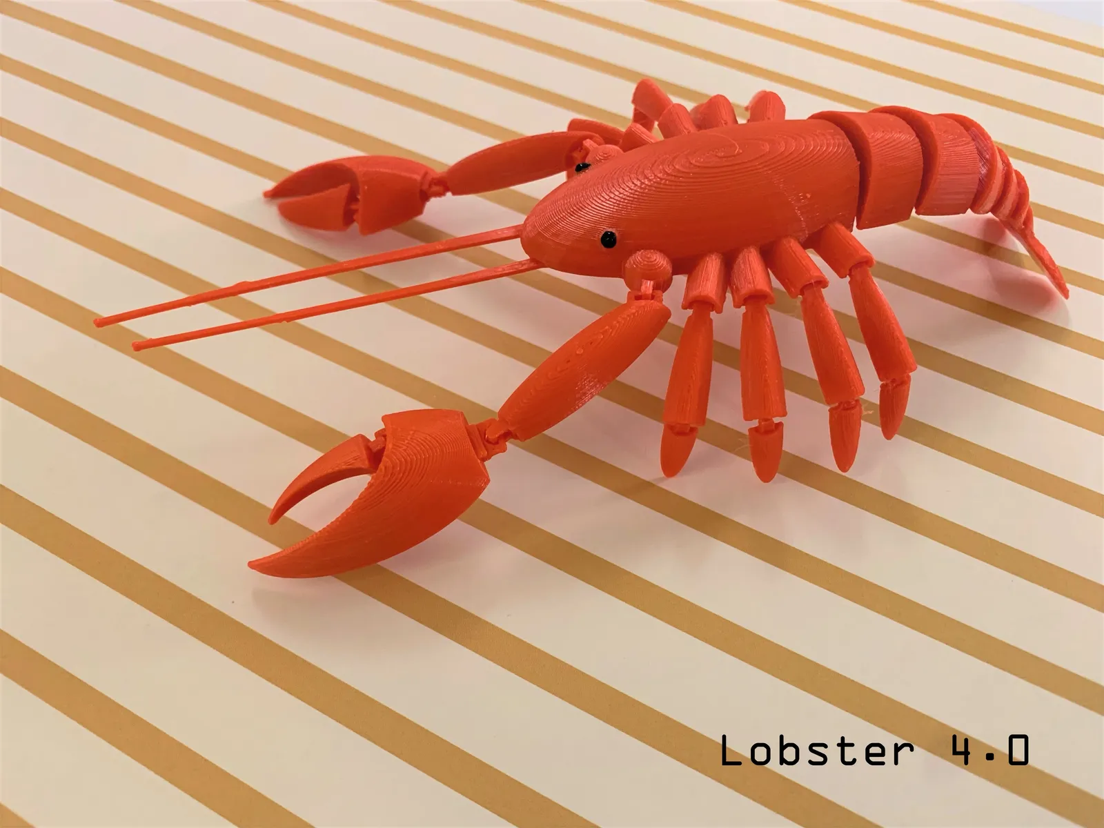 CRAWFISH HINGE MOLD | 3D Print Model