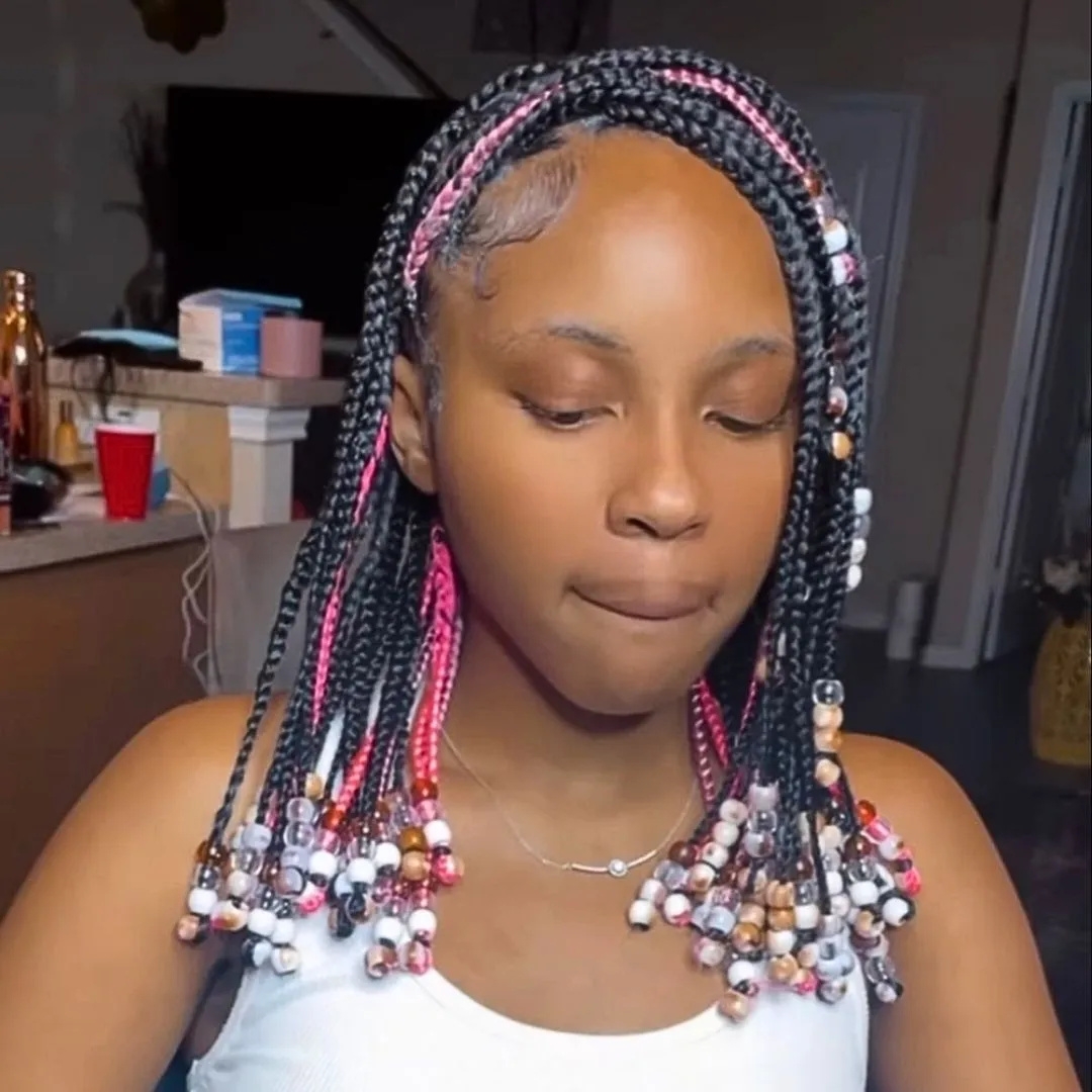 How To Style Knotless Braids With Beads 10 Distinct Hairstyles Ideas