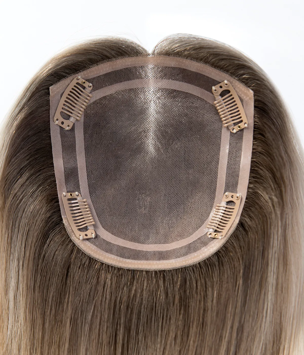 mono base hair topper