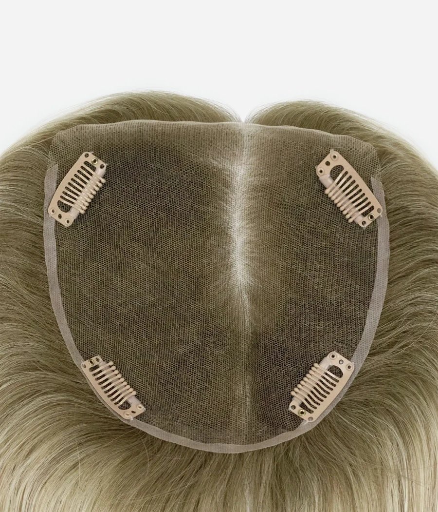 Full Lace Human Hair Topper