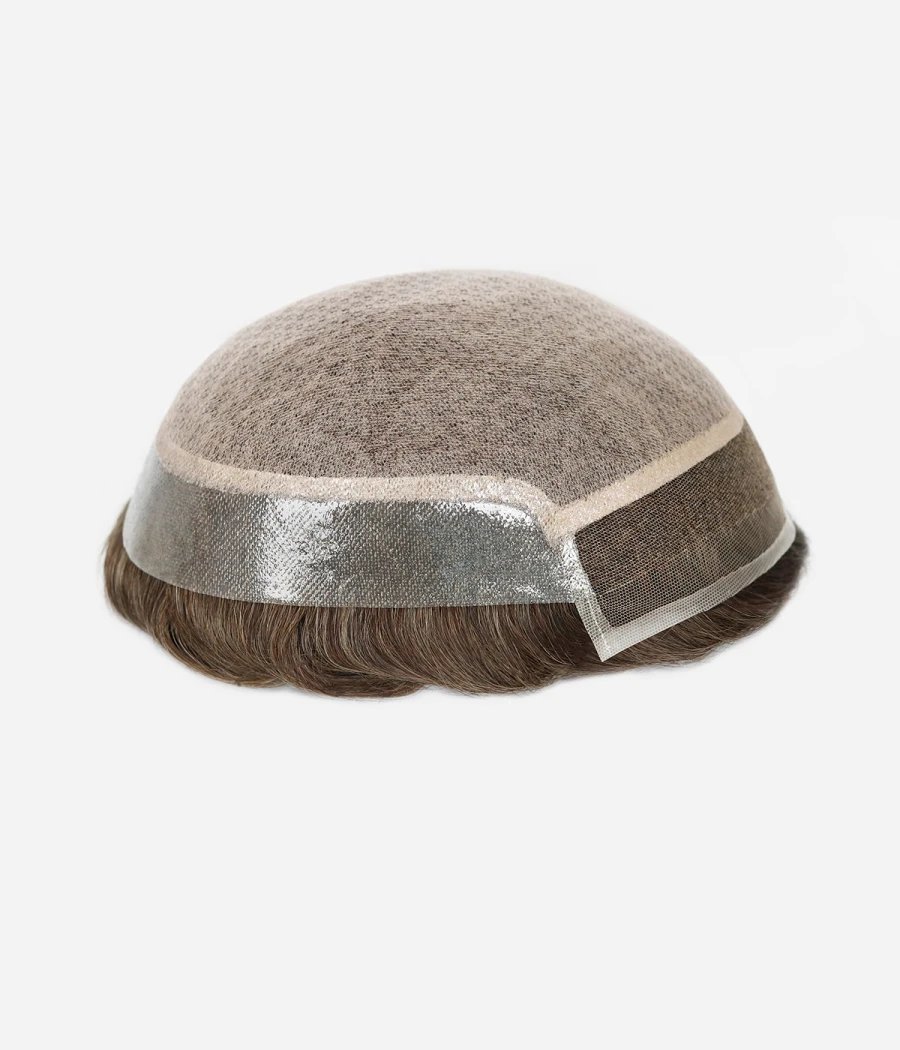 Silk men's hair system