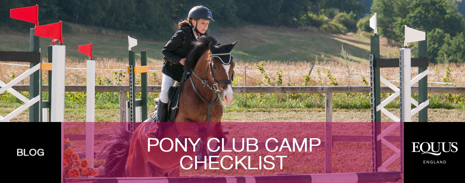 Pony Club Camp Checklist