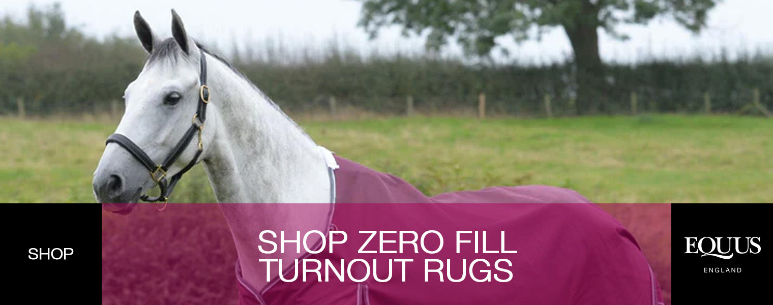Shop Zero Fill Turnout Rugs at EQUUS