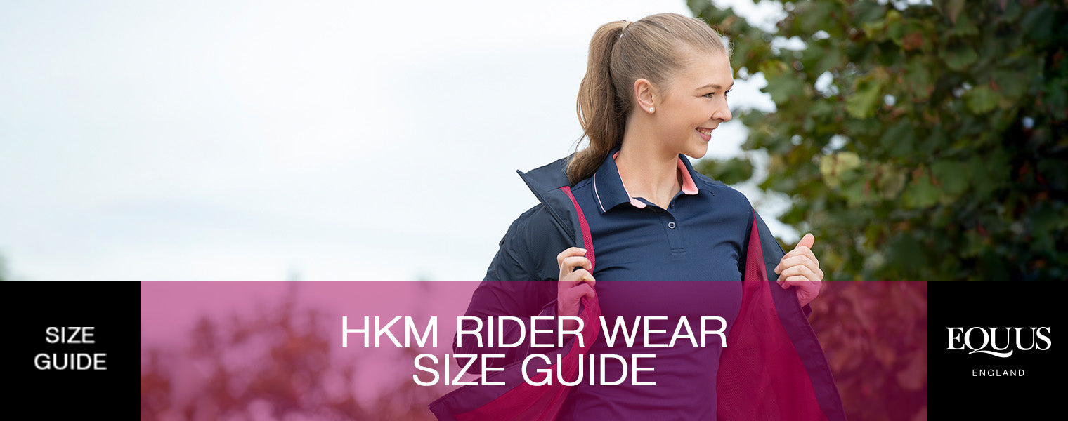 HKM Rider Wear Size Guide