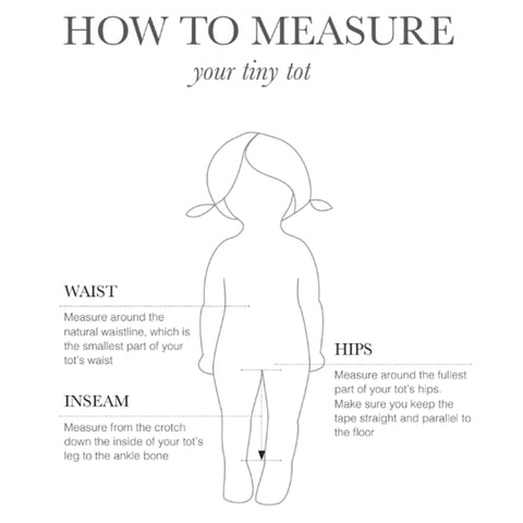 HyPERFORMANCE Tot's Jodhpurs Size Guide Image