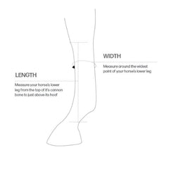 Combi Brushing Boots Size Guide