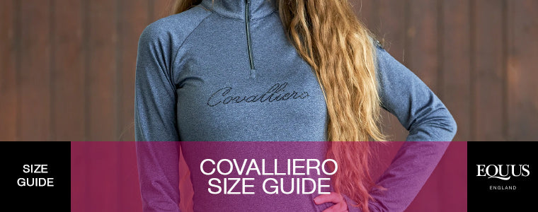 Covalliero Size Guide at EQUUS