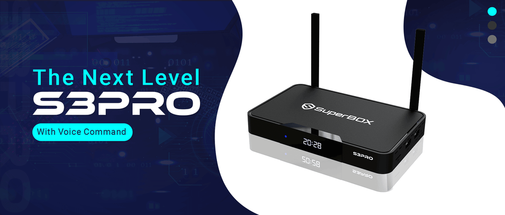 Superbox S3 Pro with Voice Control - Superbox