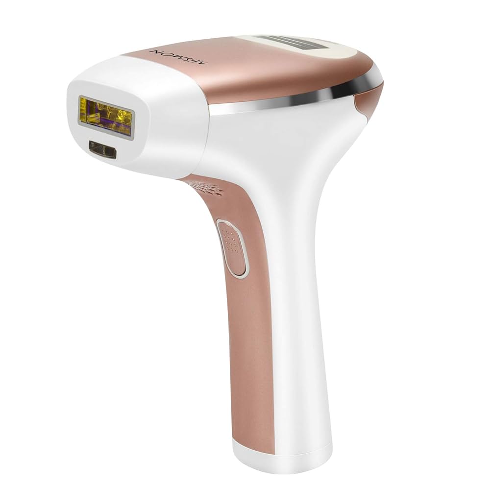 Permanent Hair Removal, MiSMON IPL Hair Removal for Women/Men, at-Home Hair Removal Machine for Bikini/Legs/Underarm/Arm/Body with Skin Color Sensor - ...