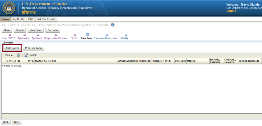 Enter Your Future Suppressor’s Information The