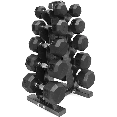 dumbell set with dumbbell