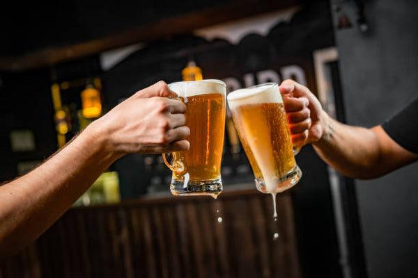 beer after workout