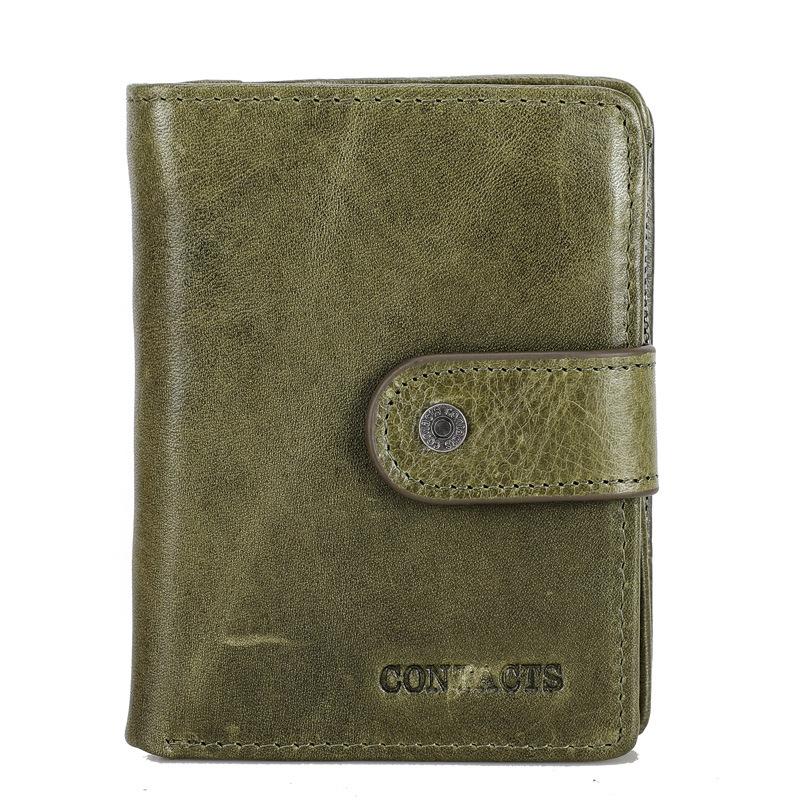 Anti-Theft RFID Protected Multi-Slot Classic Leather Wallet mySite