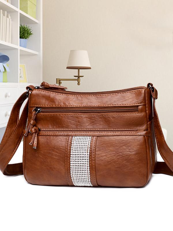 Retro Soft Leather Shoulder Bag mySite