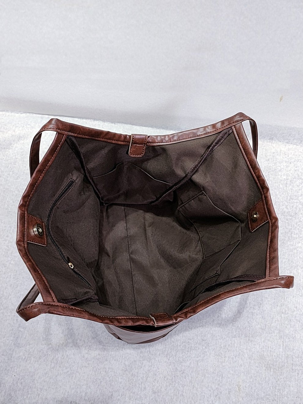 Ladies Vintage Oil Wax Leather Shoulder Bag mySite