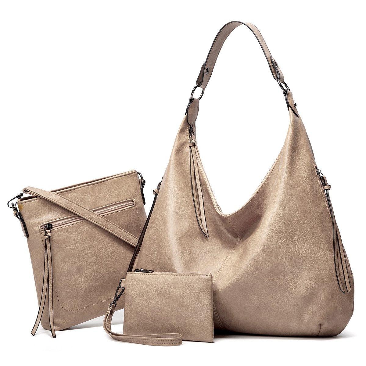 2021 New Women's Three-in-one Leather Bag mySite