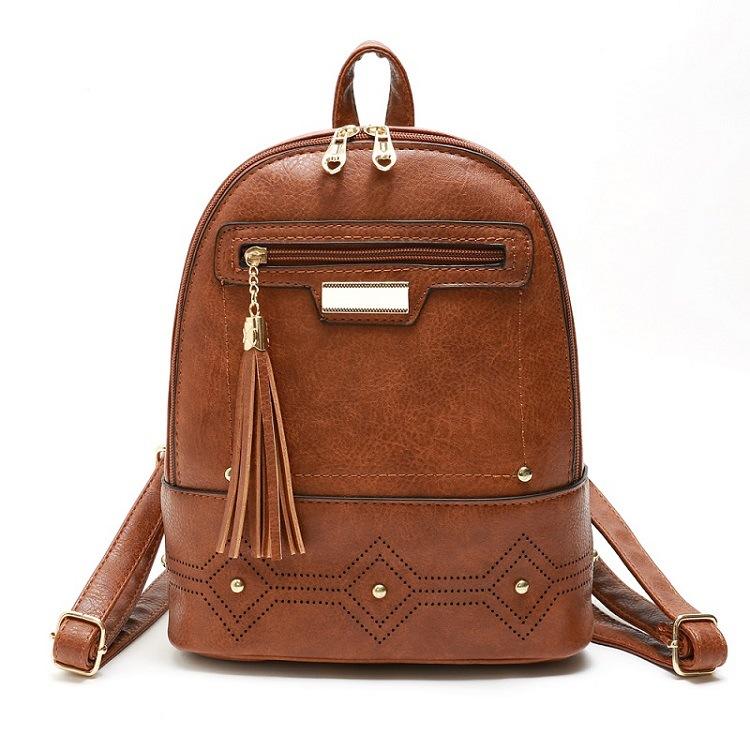 New Vintage tassel hollowed out Backpack mySite