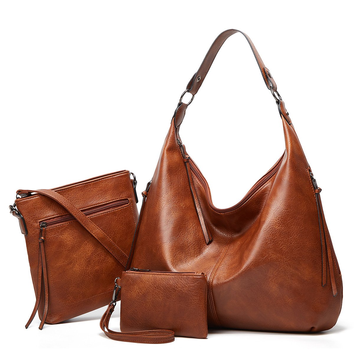 2021 New Women's Three-in-one Leather Bag mySite