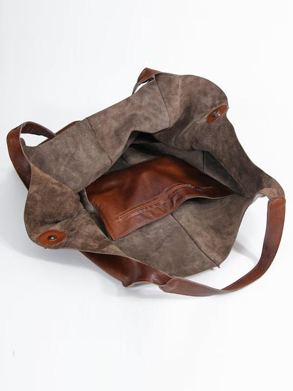 Vintage super large capacity shoulder bag mySite