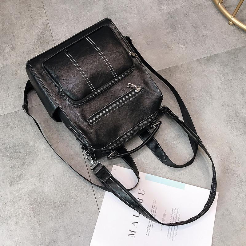 Shoulder bag women's official document retro style women's bag mySite