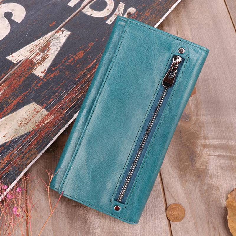 Genuine Leather RFID Vintage Wallet mySite
