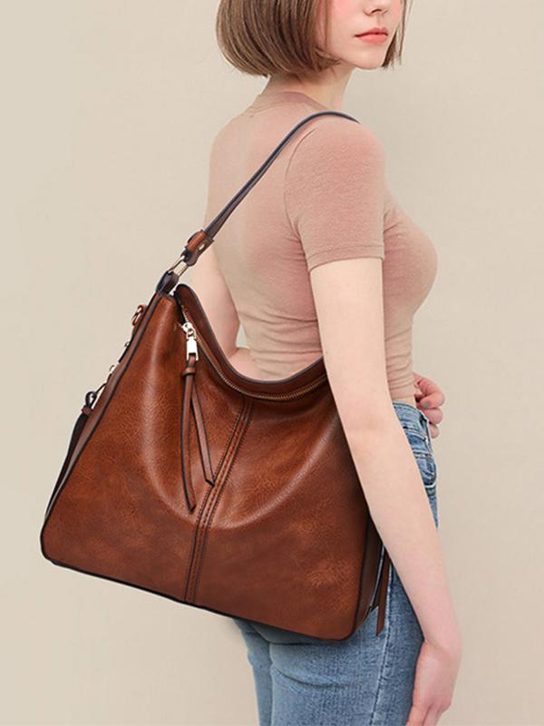 Women's Fashion And Retro Large-Capacity Shoulder Bag mySite