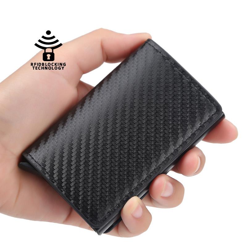 Automatic card-style solid color wallet mySite