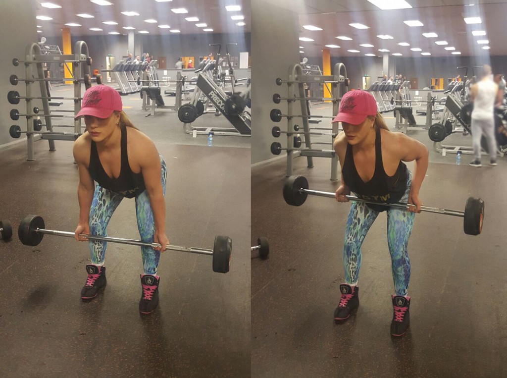 bent over barbell row