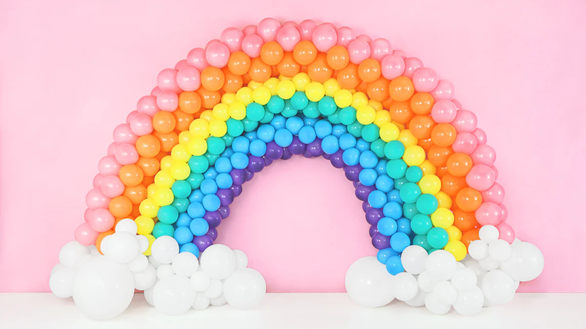 Materials and Tools for a Homemade Balloon Arch