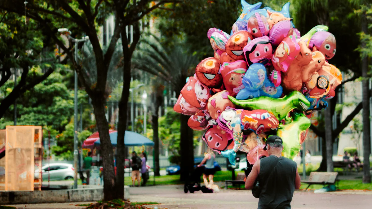 Creative Ways to Use Balloons as Statement Decor