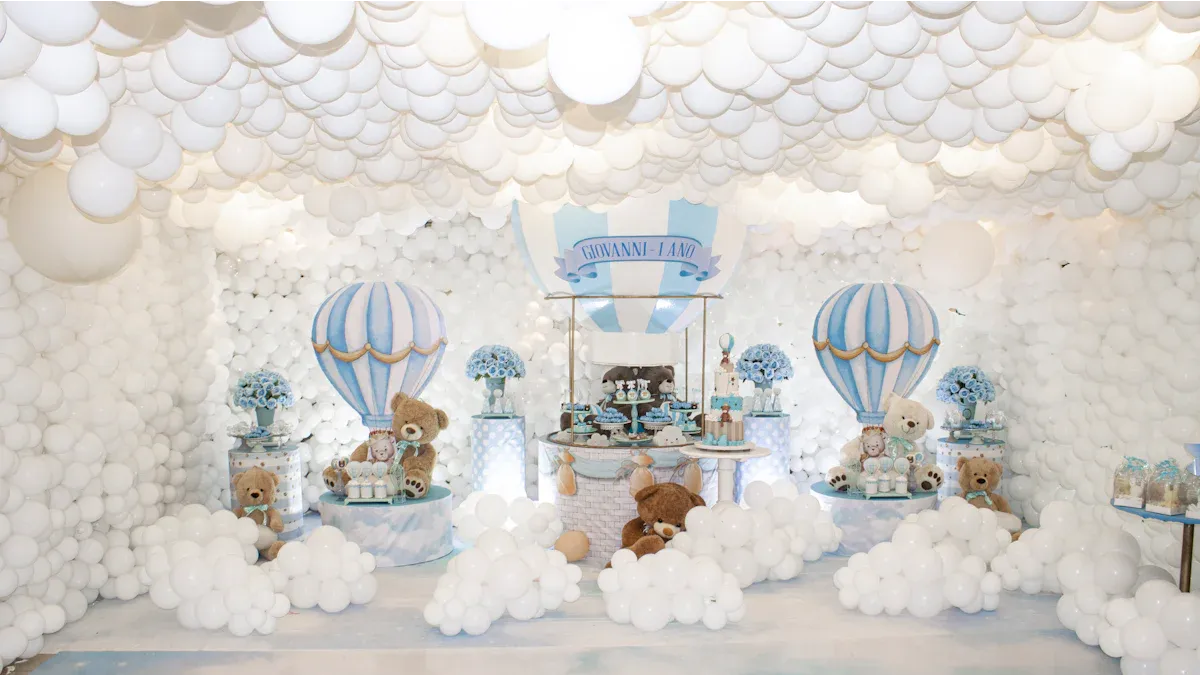 Matching Baby Balloons to Your Event Theme