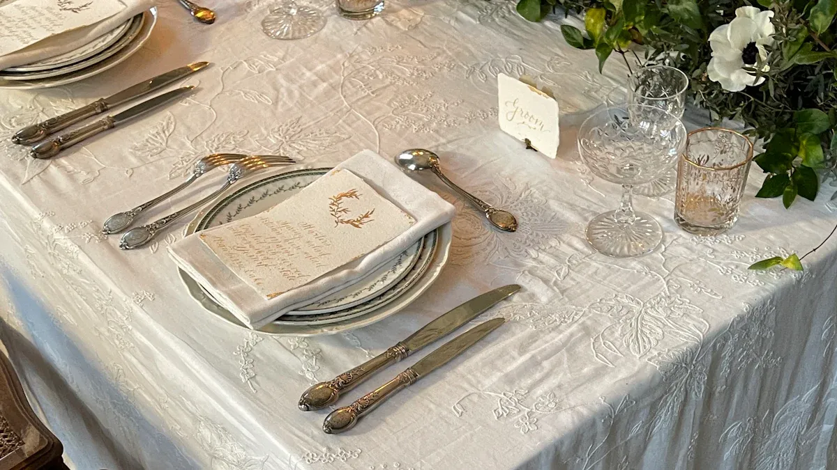 Explore Wedding Linens and Other Material Options