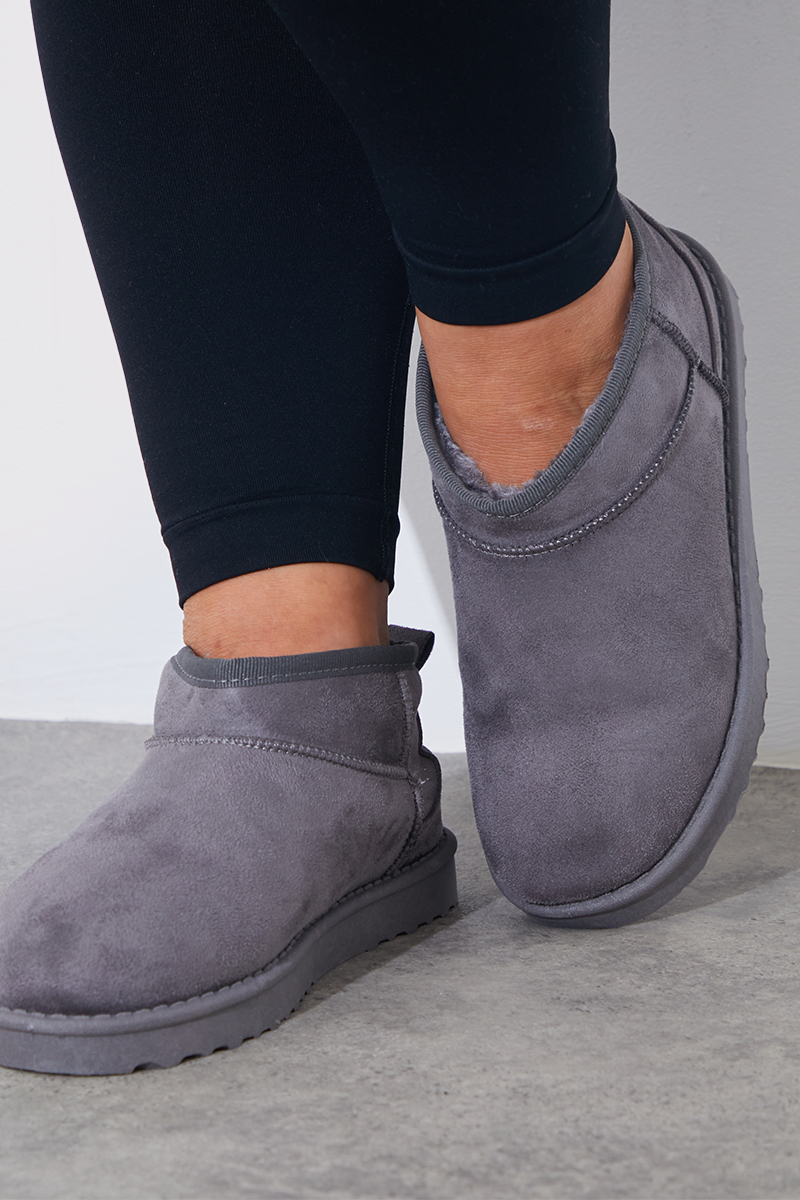 Faux Fur Ankle Boot