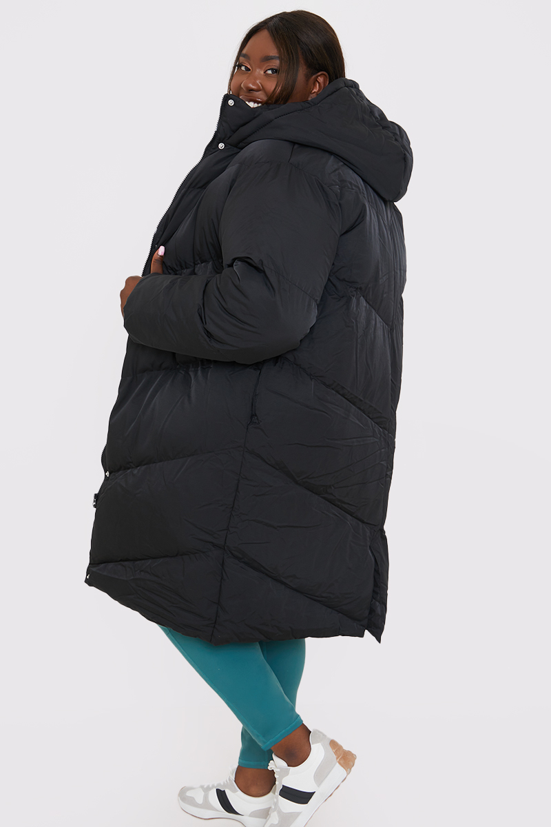 Longline Puffer Coat