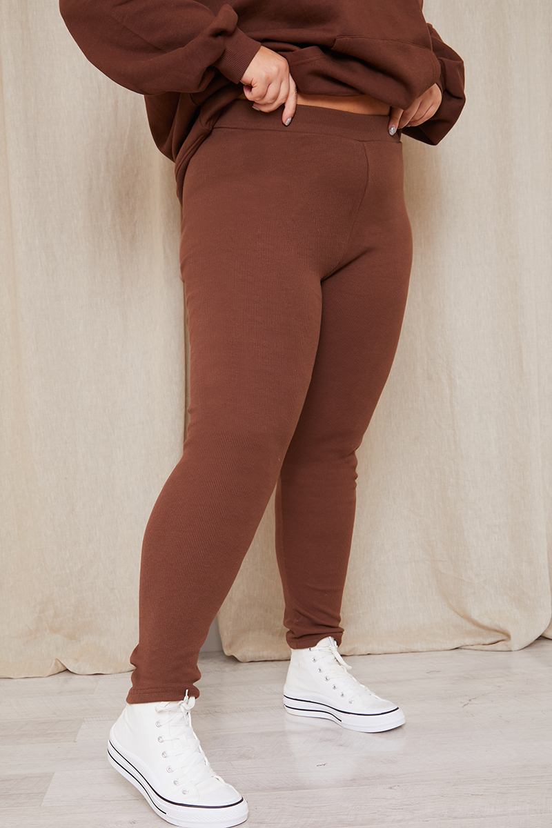 Thick Rib Leggings