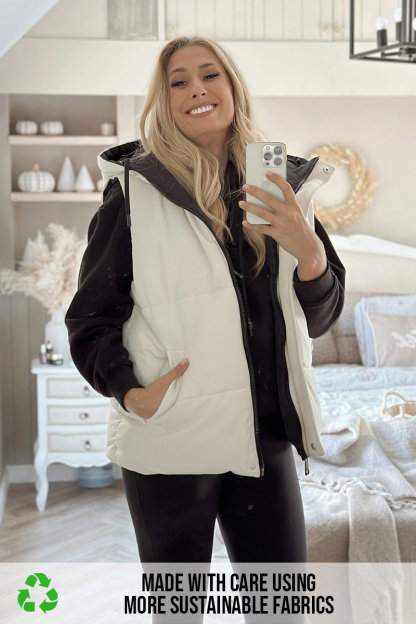 Recycled Short Reversible Gilet