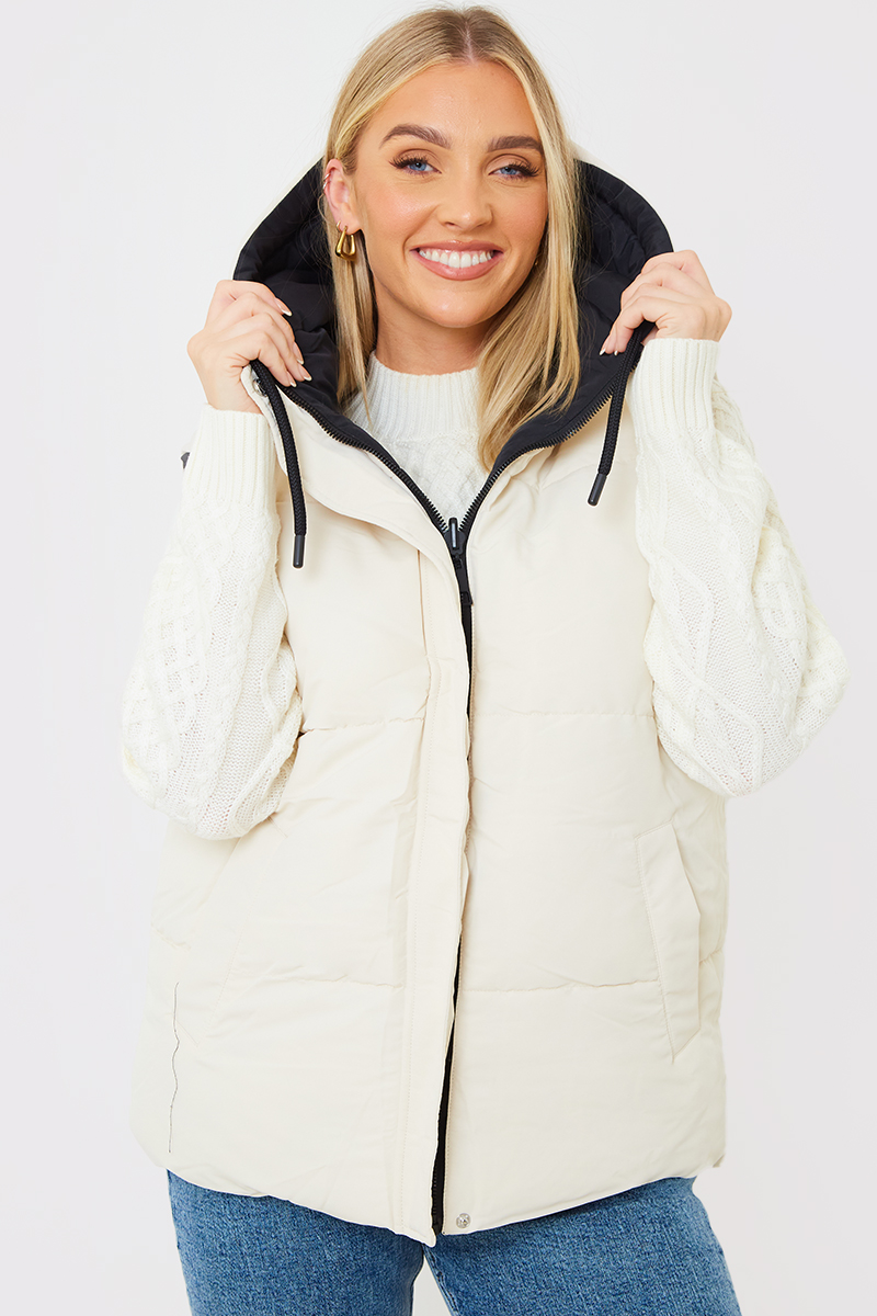 Recycled Short Reversible Gilet