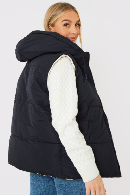 Recycled Short Reversible Gilet