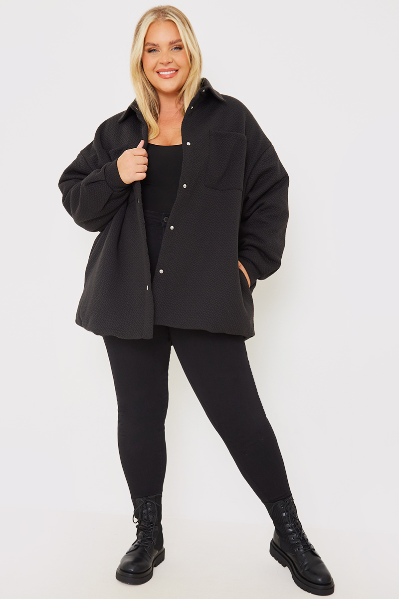 Quilted Oversized Shacket