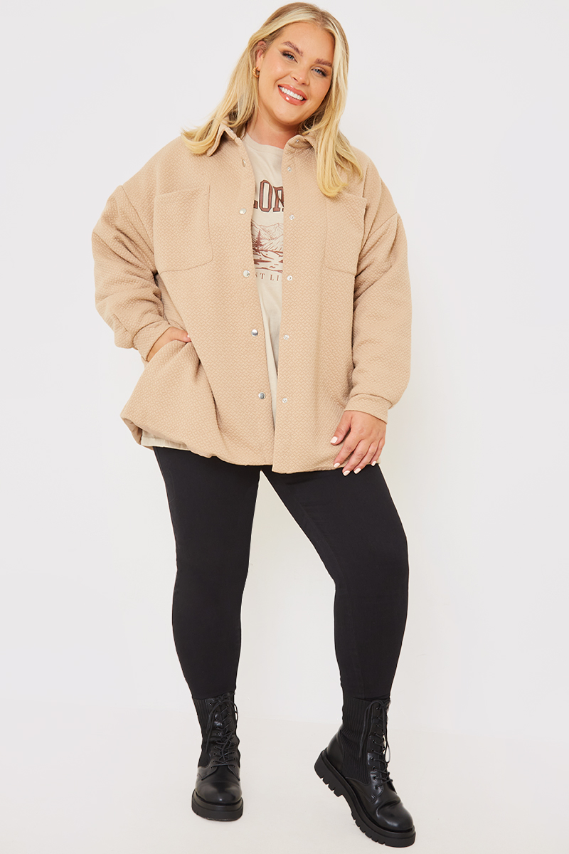 Quilted Oversized Shacket