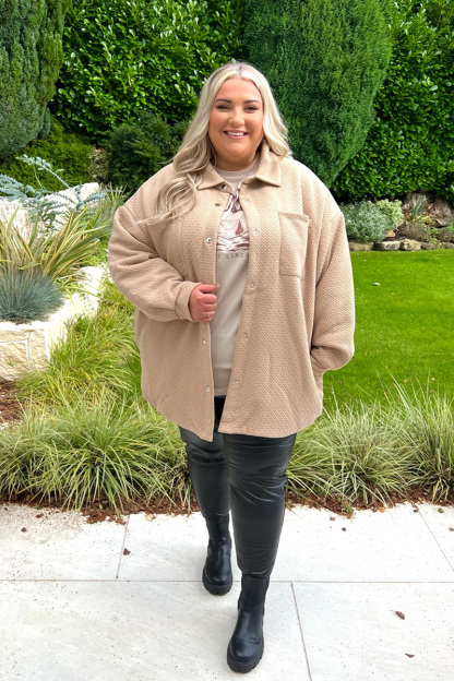 Quilted Oversized Shacket