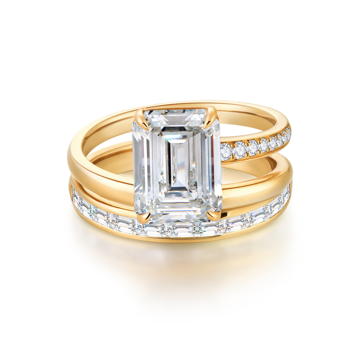 East-West Engagement Rings