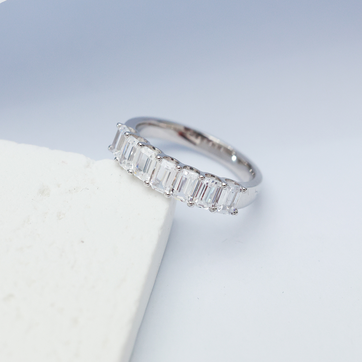 Cherish Eternal Love: The Sentiment Behind Lab Created Diamond Eternity Rings
