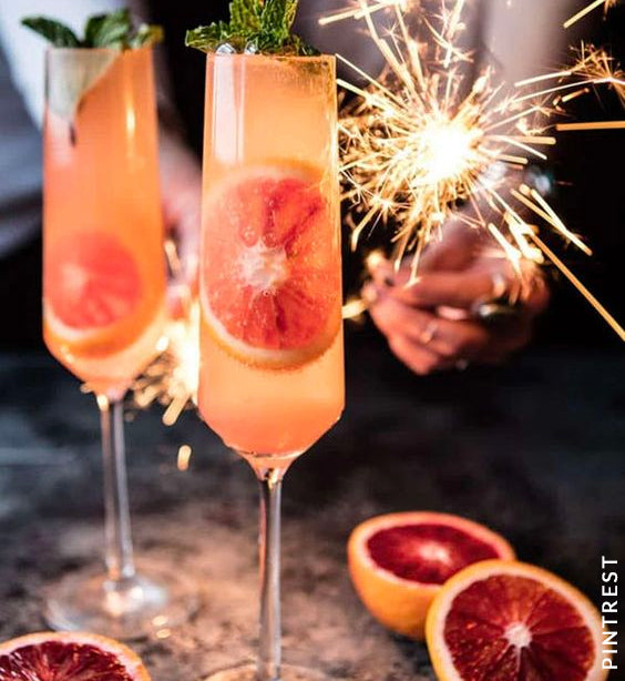 New Year Drinks