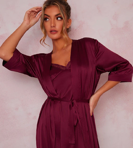 Burgundy Robe