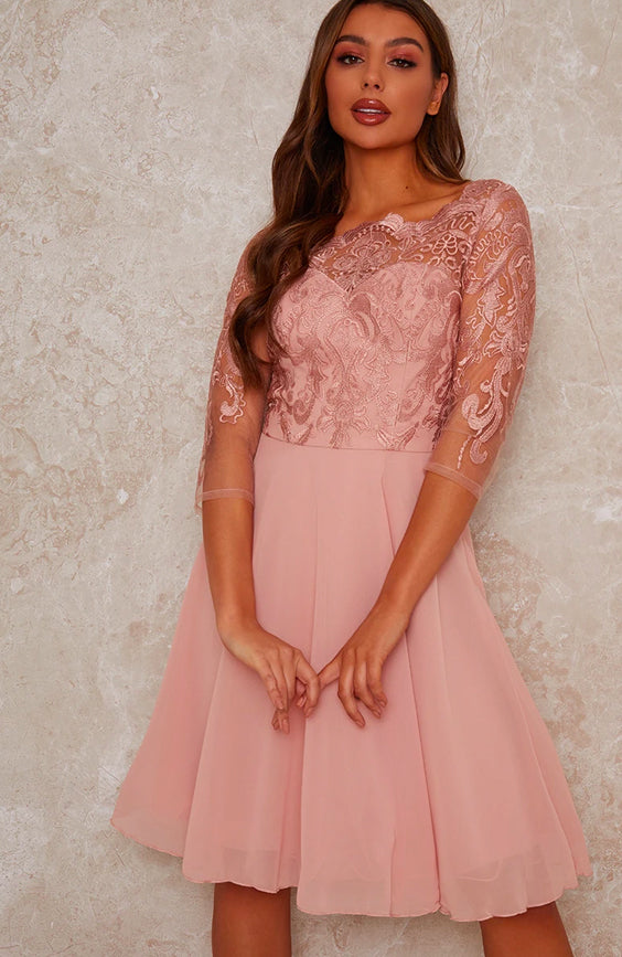 Lace Midid Dress